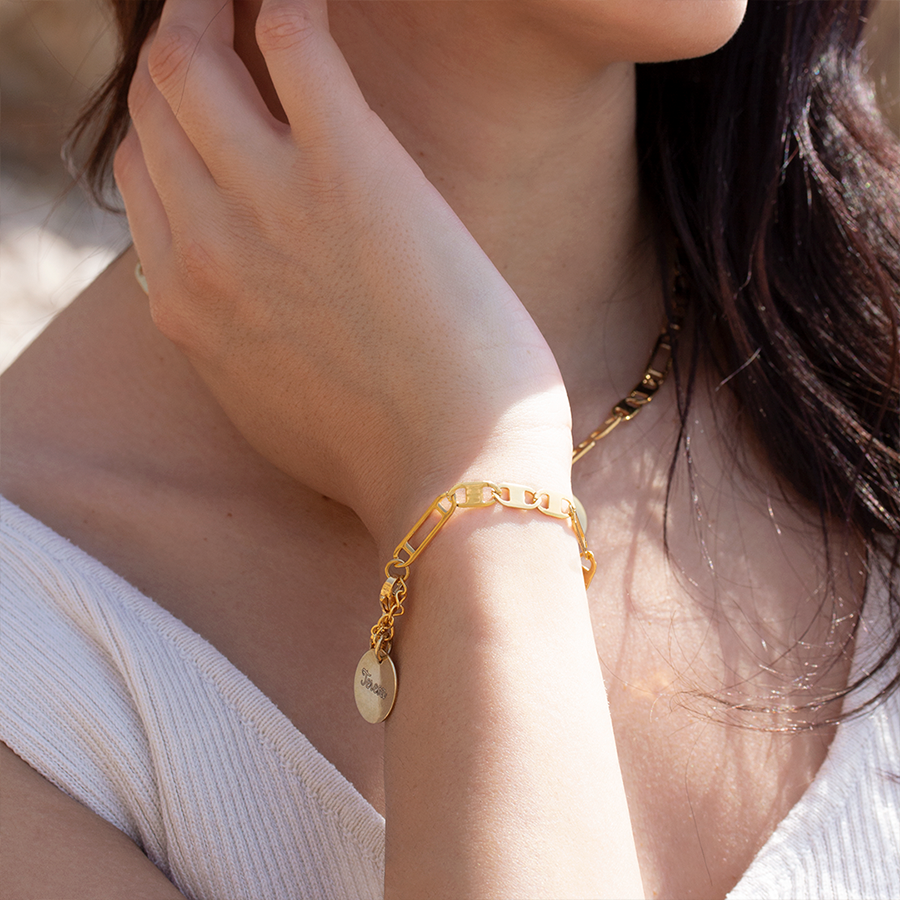 Pulsera Personalizable Cadena Marinera