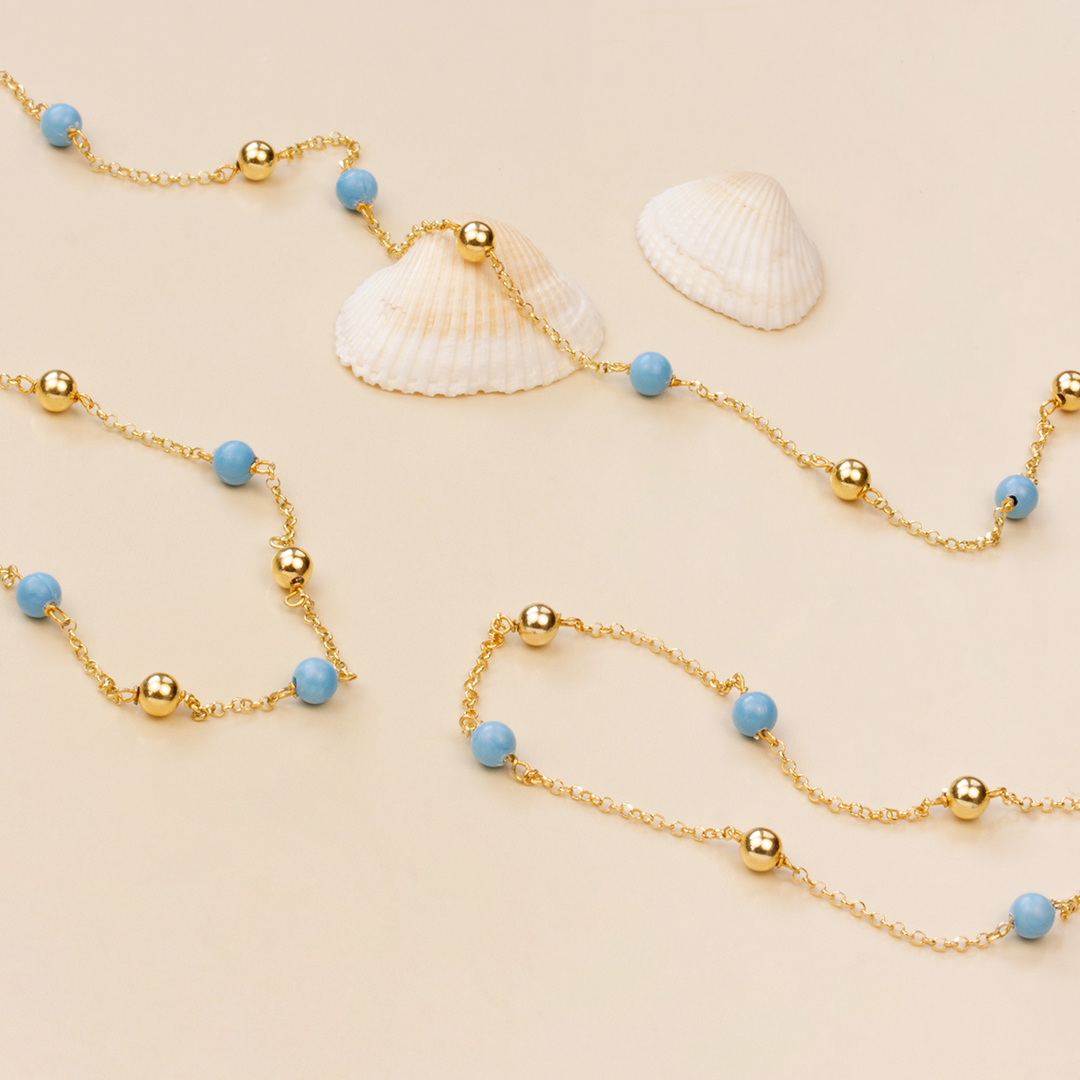Gargantilla Oceana Blue