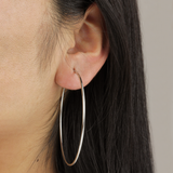 Pendientes Classic Ø 60mm Plata