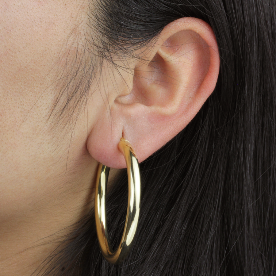 Aros Tubo 5mm Ø 40mm Plata