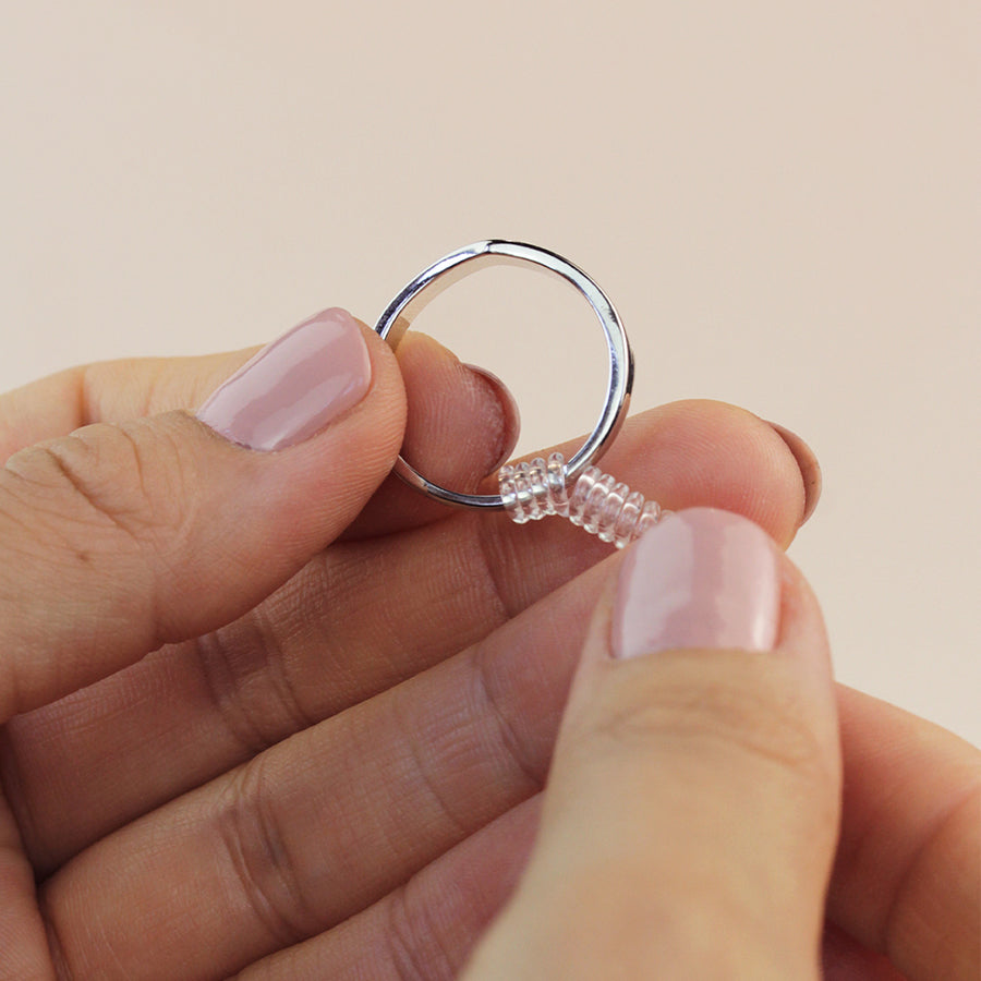 Amaxiu Ajustador de tamaño de anillo invisible para anillos