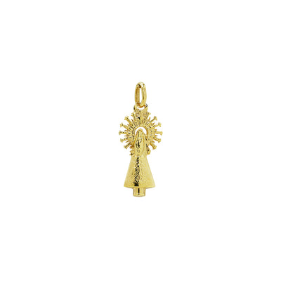 Colgante Virgen del Pilar de Oro 9K Personalizado