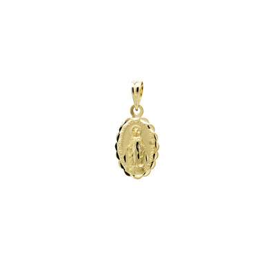 Colgante Virgen Milagrosa de Oro 18K Personalizado