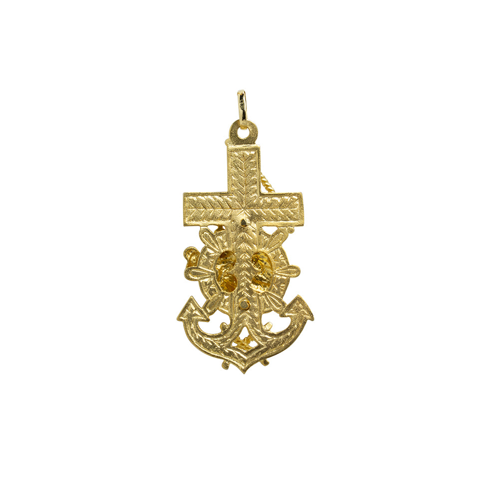 Cruz Marinera Virgen Carmen 23x45mm