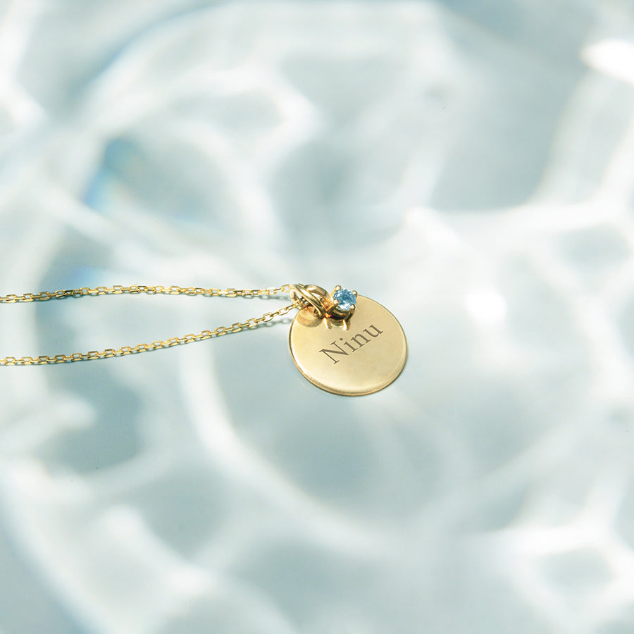 Collar Personalizable Vitality Aguamarina