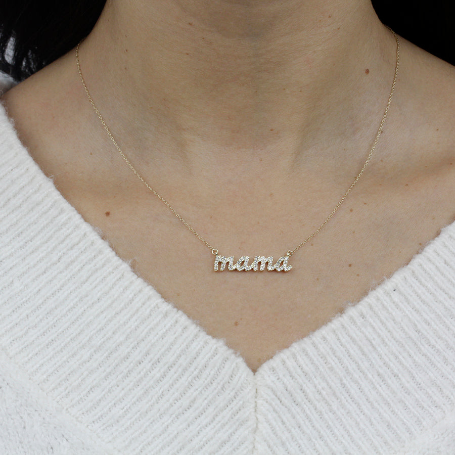 Gargantilla Diamantes Mama 0,30ct.