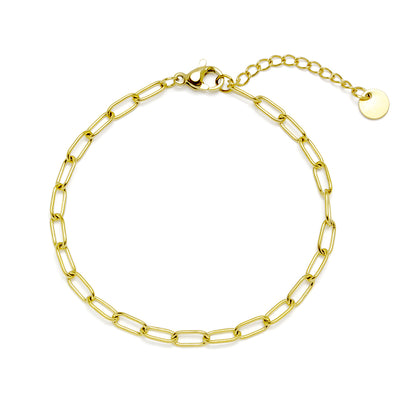 Pulsera Eslabón Clip para Charms de Acero