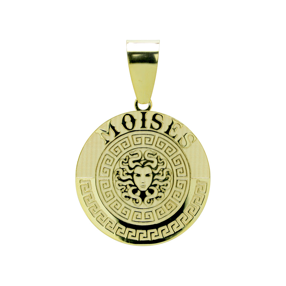Medalla con Nombre Versace Oro