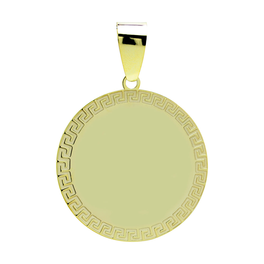 Medalla Redonda Greca Oro