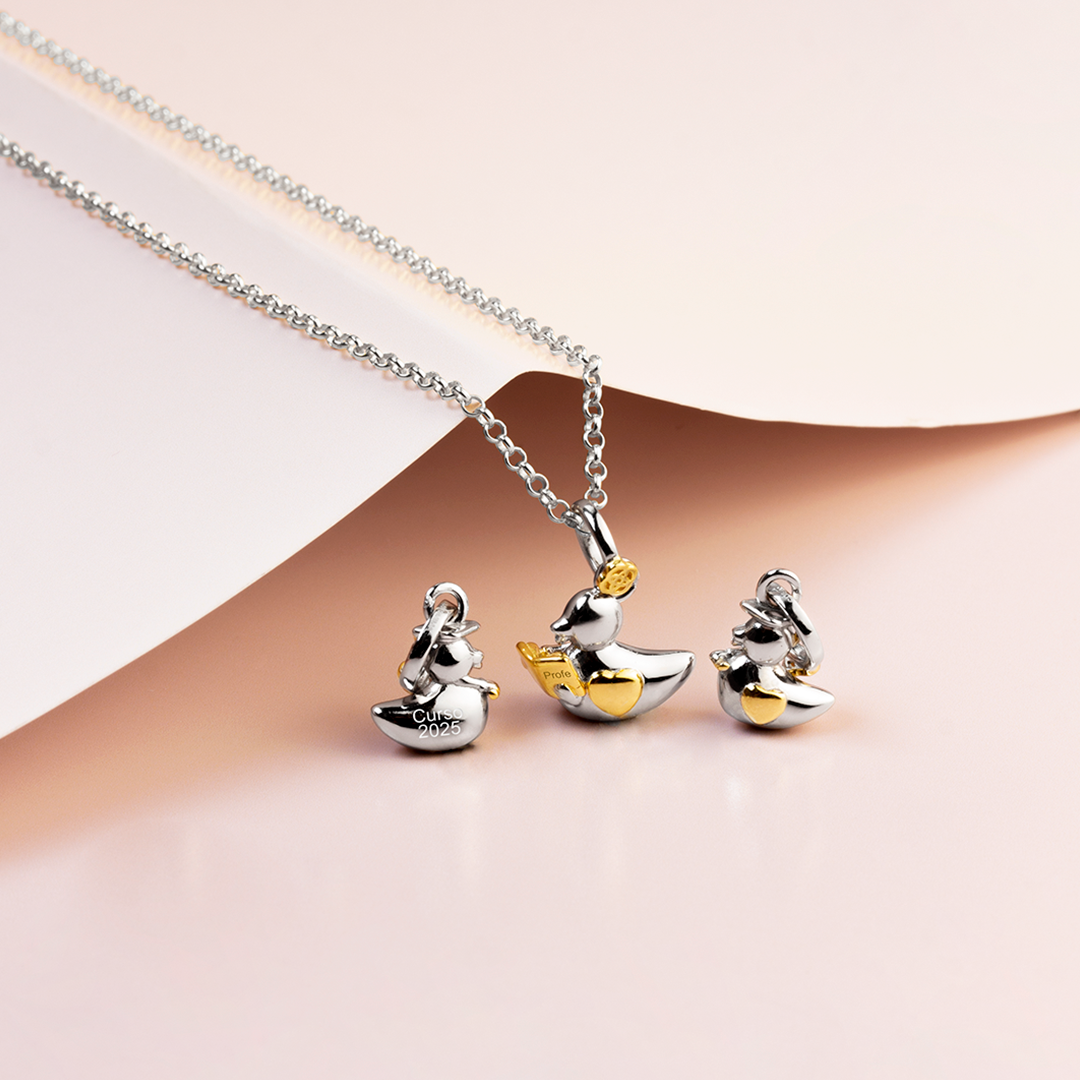 Collar Patito Graduado Personalizable