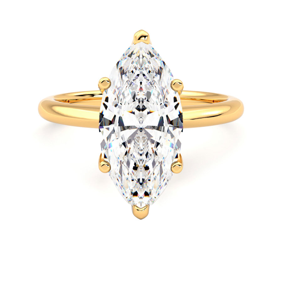 Anillo Flamme Diamante y Oro 18k