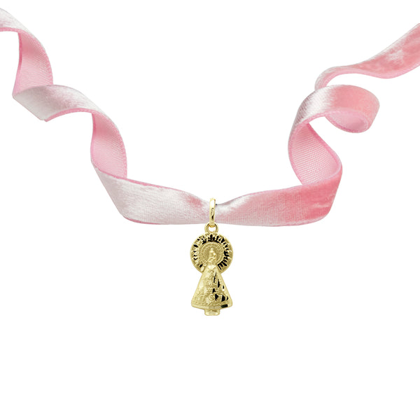 Medalla Ramo Novia Virgen del Pilar Oro