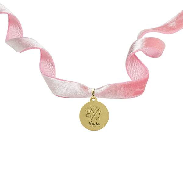 Medalla Ramo Novia Virgen de Fátima Oro