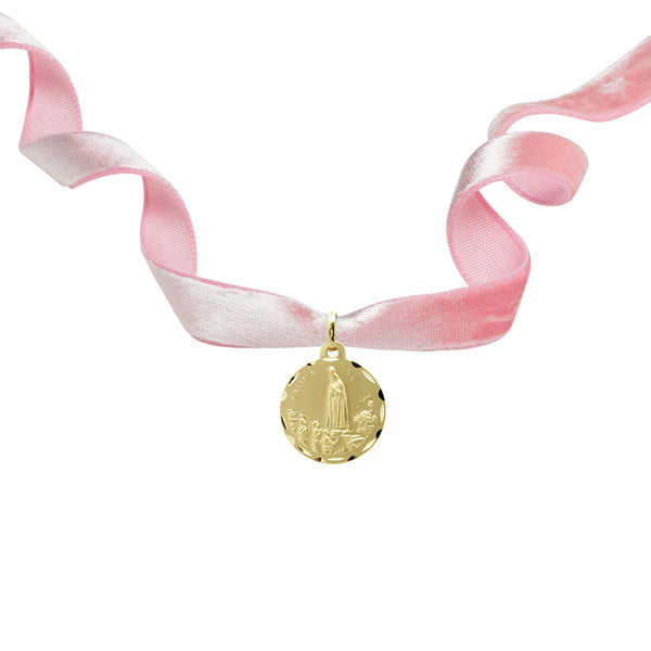 Medalla Ramo Novia Virgen de Fátima Oro