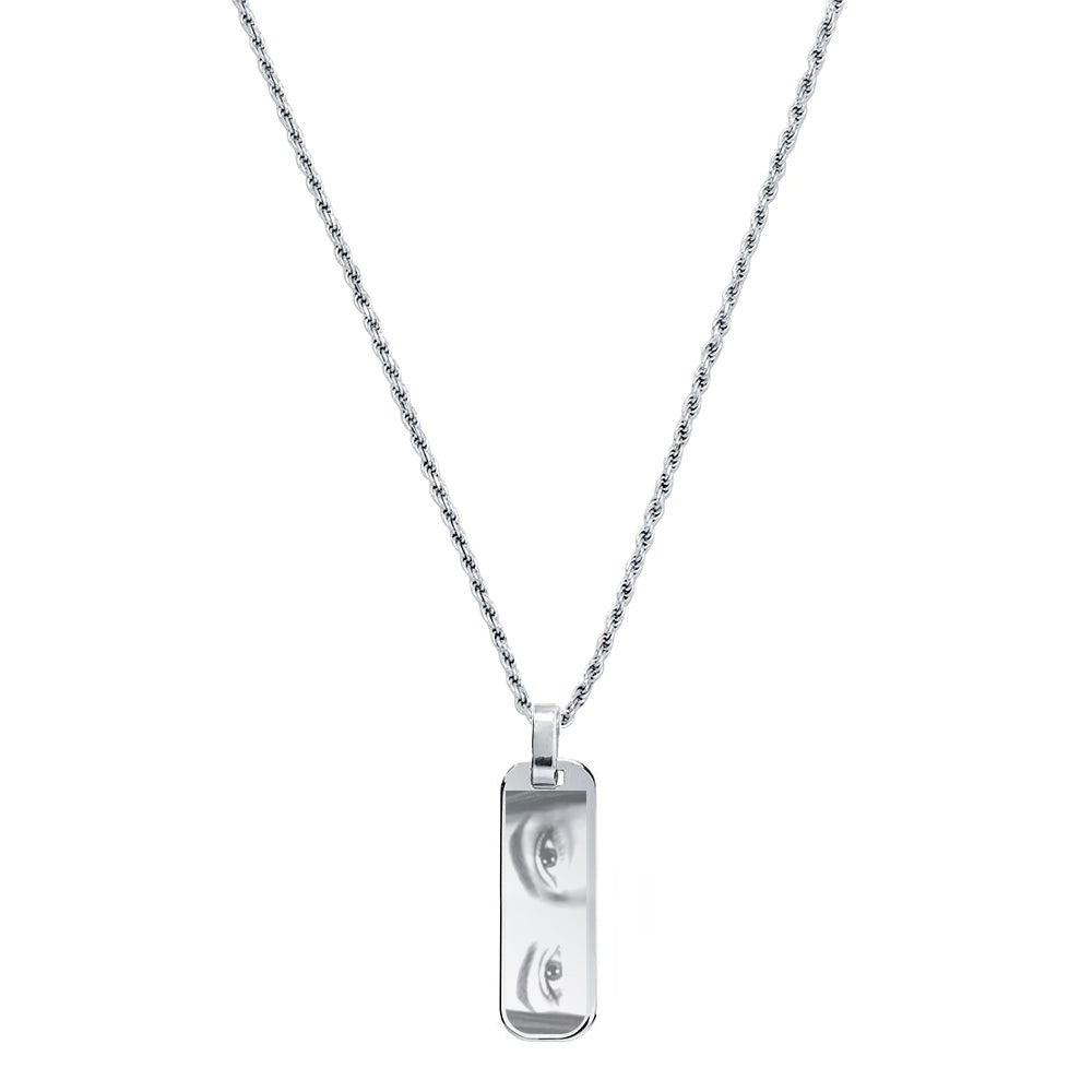 Collar Mirada de Plata 925 Personalizado