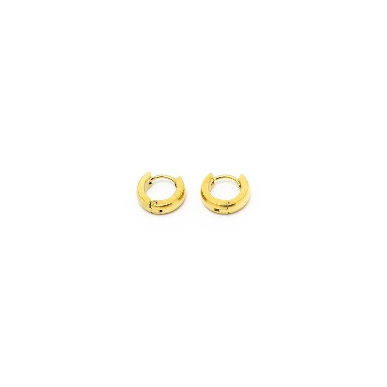 Pendientes Aro 3mm 8mm Acero