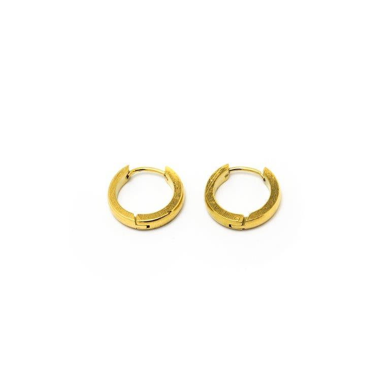Pendientes Aro 3mm 12mm Acero
