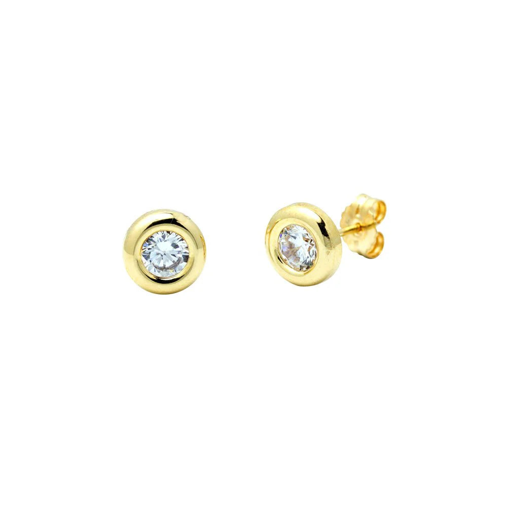 Pendientes de Oro con Circonita