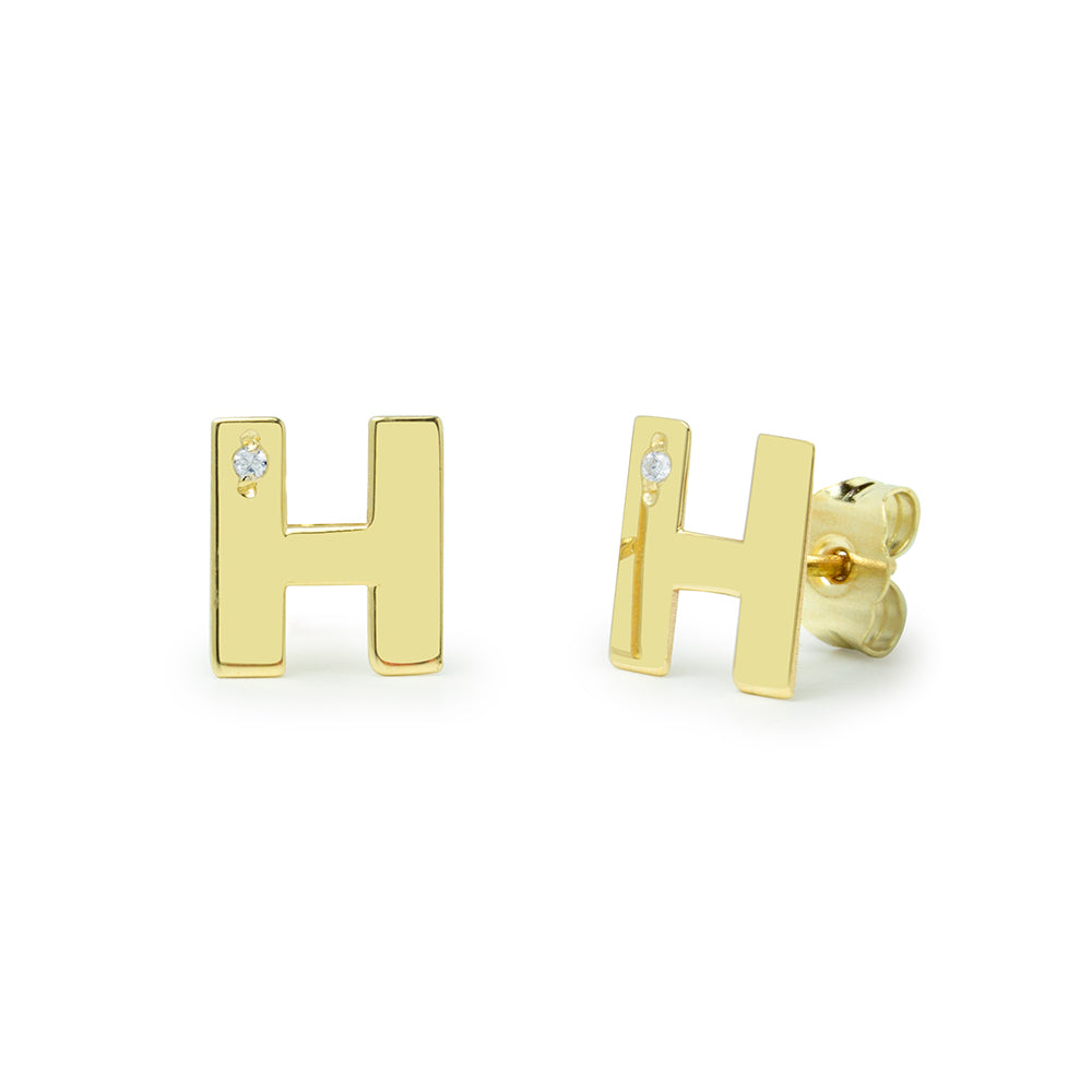 Pendientes con inicial