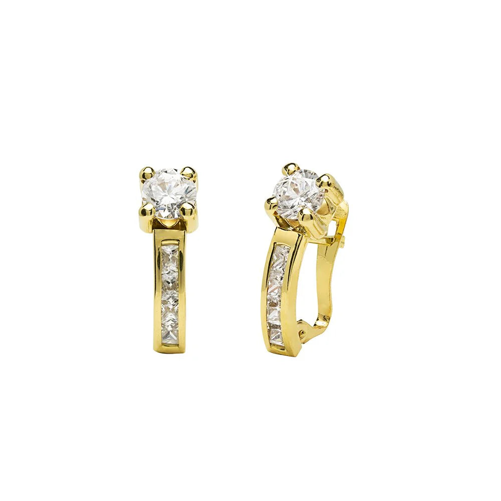 Pendientes de Oro con Circonitas