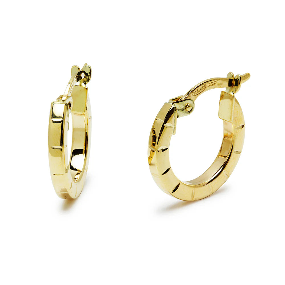 Pendientes Aro de Oro 9K Personalizados