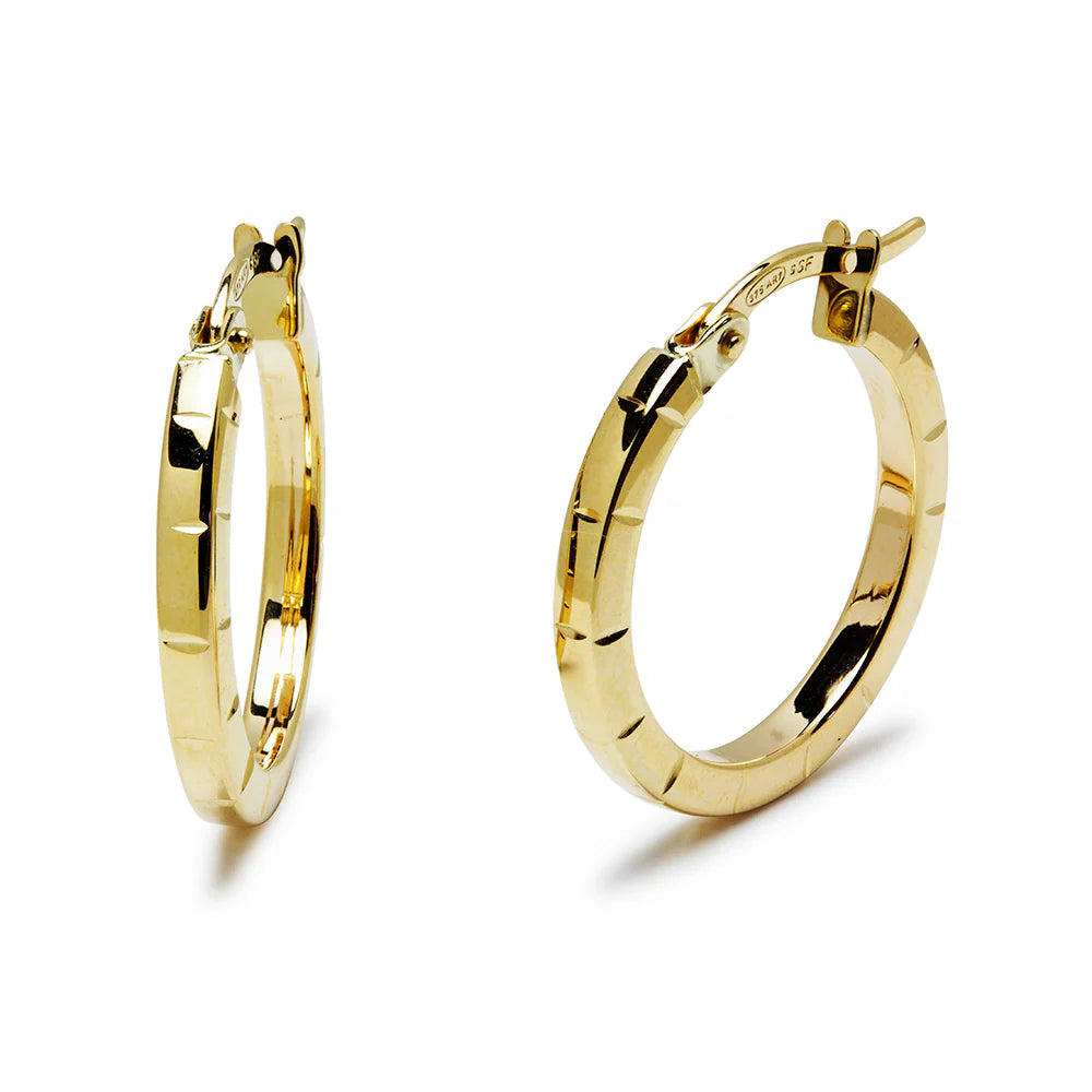 Pendientes Aro de Oro 9K Personalizados