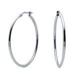 Pendientes Classic Ø 30mm Plata
