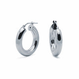Pendientes Bold Ø 15mm Plata