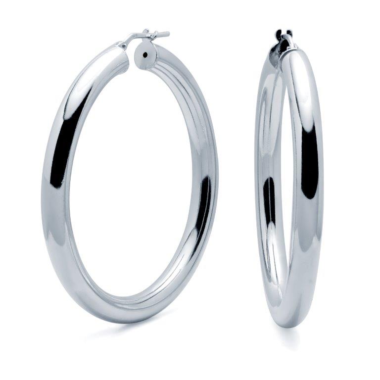 Aros Tubo 5mm Ø 40mm Plata