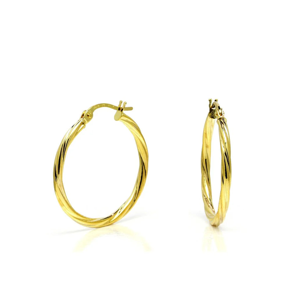 Pendientes Aro de Oro 18K