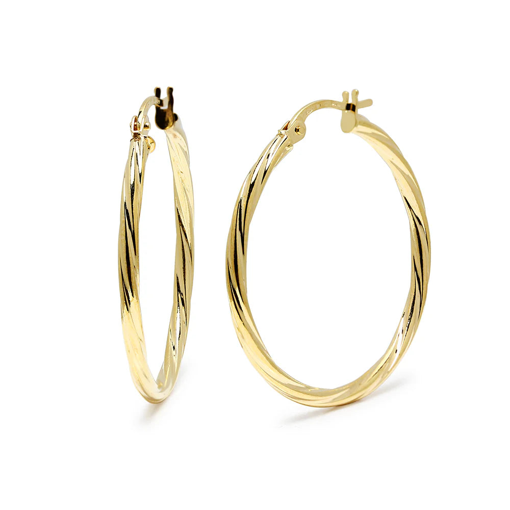 Pendientes Aro de Oro 18K