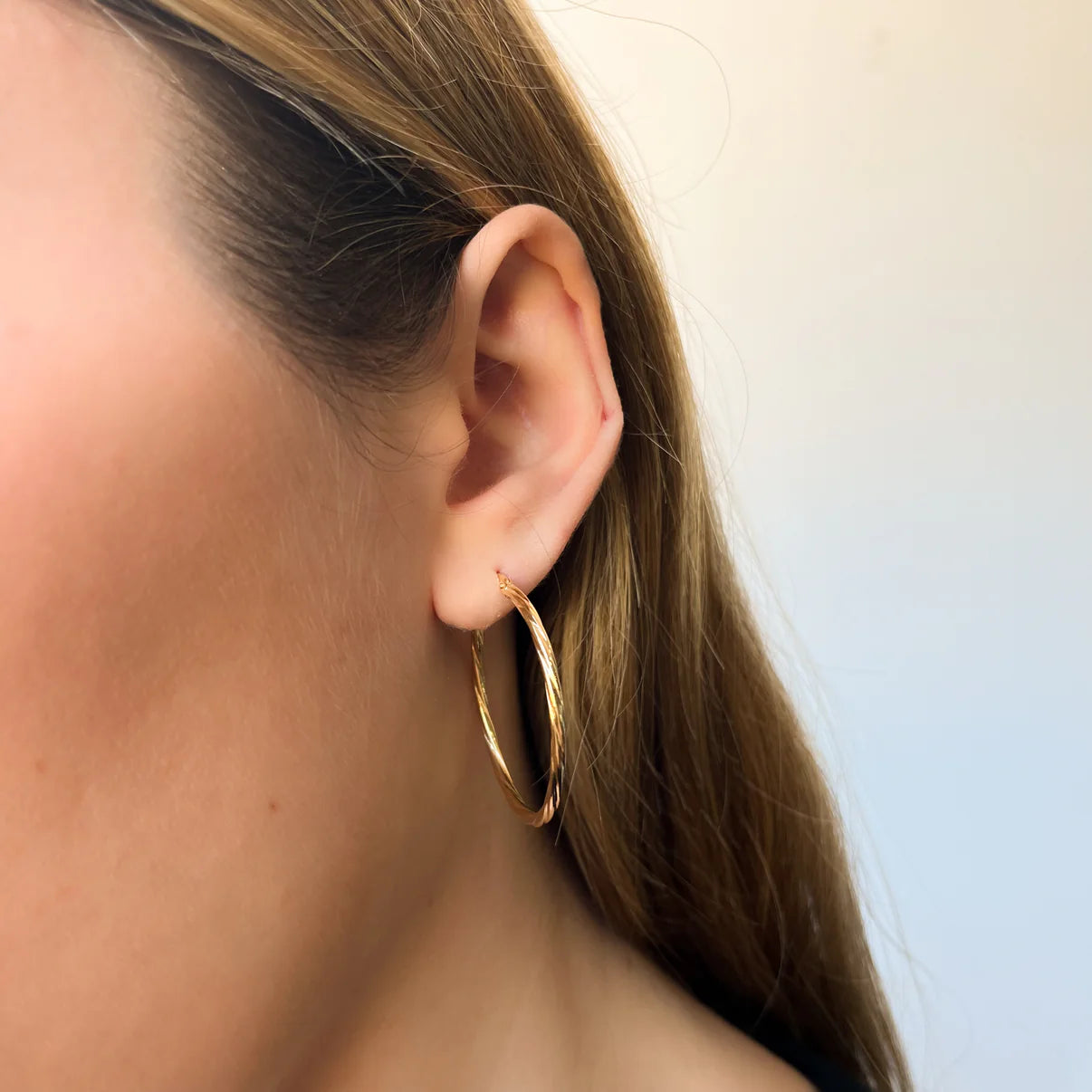 Pendientes Aro de Oro 18K