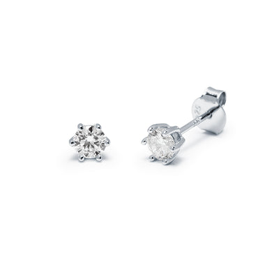 Pendientes Diamante de Laboratorio Únicos en Plata 925