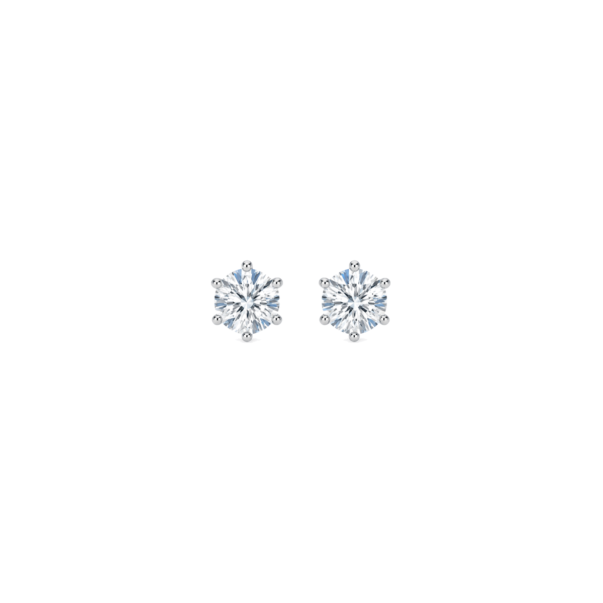 Pendientes de Plata 925 con Moissanita – foto de producto