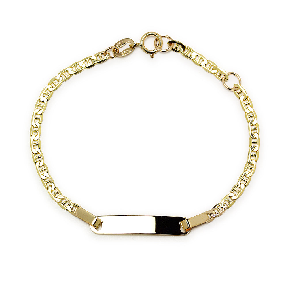 Pulsera de Oro 9K para Bebé Personalizada
