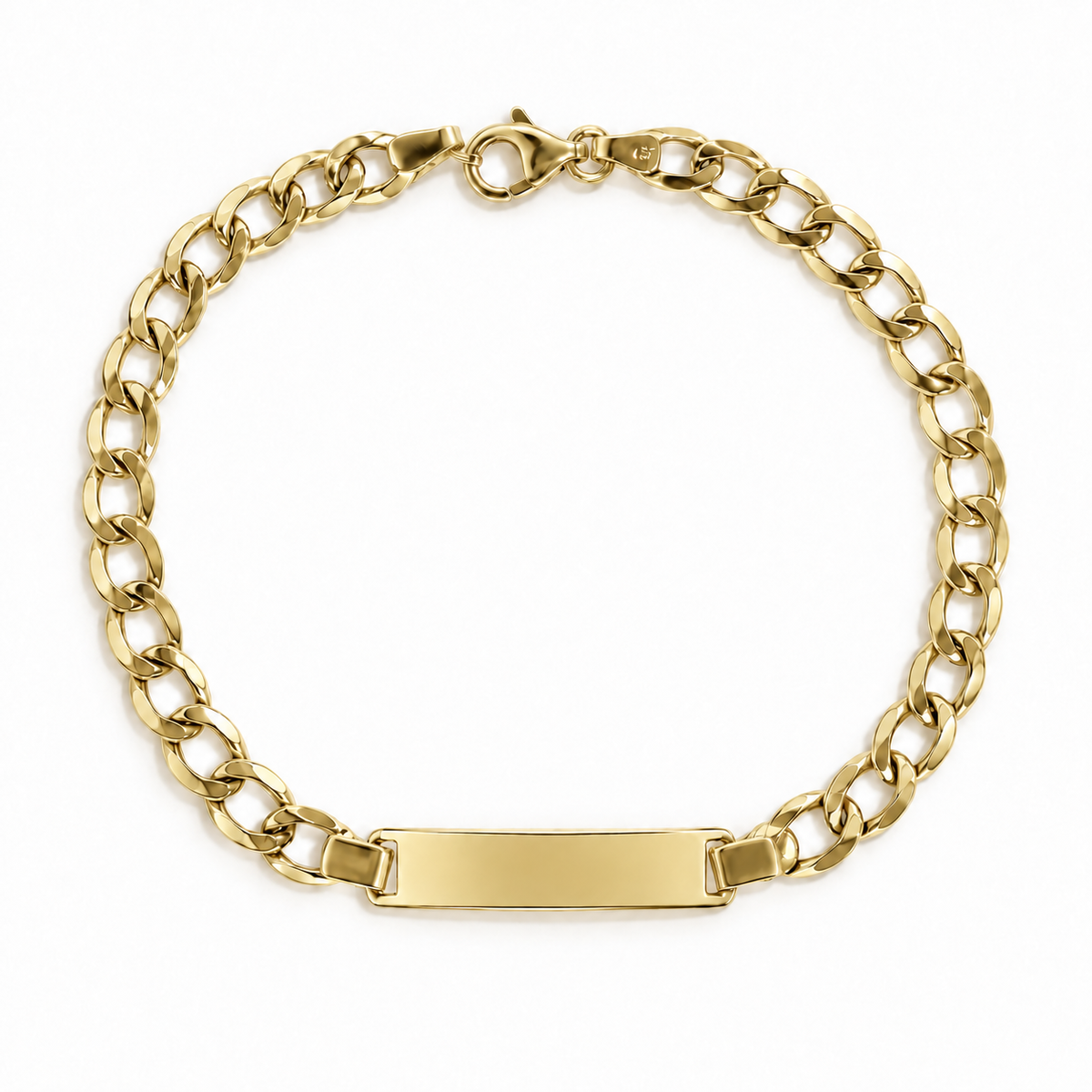 Pulsera de Oro 9K para Hombre Personalizada