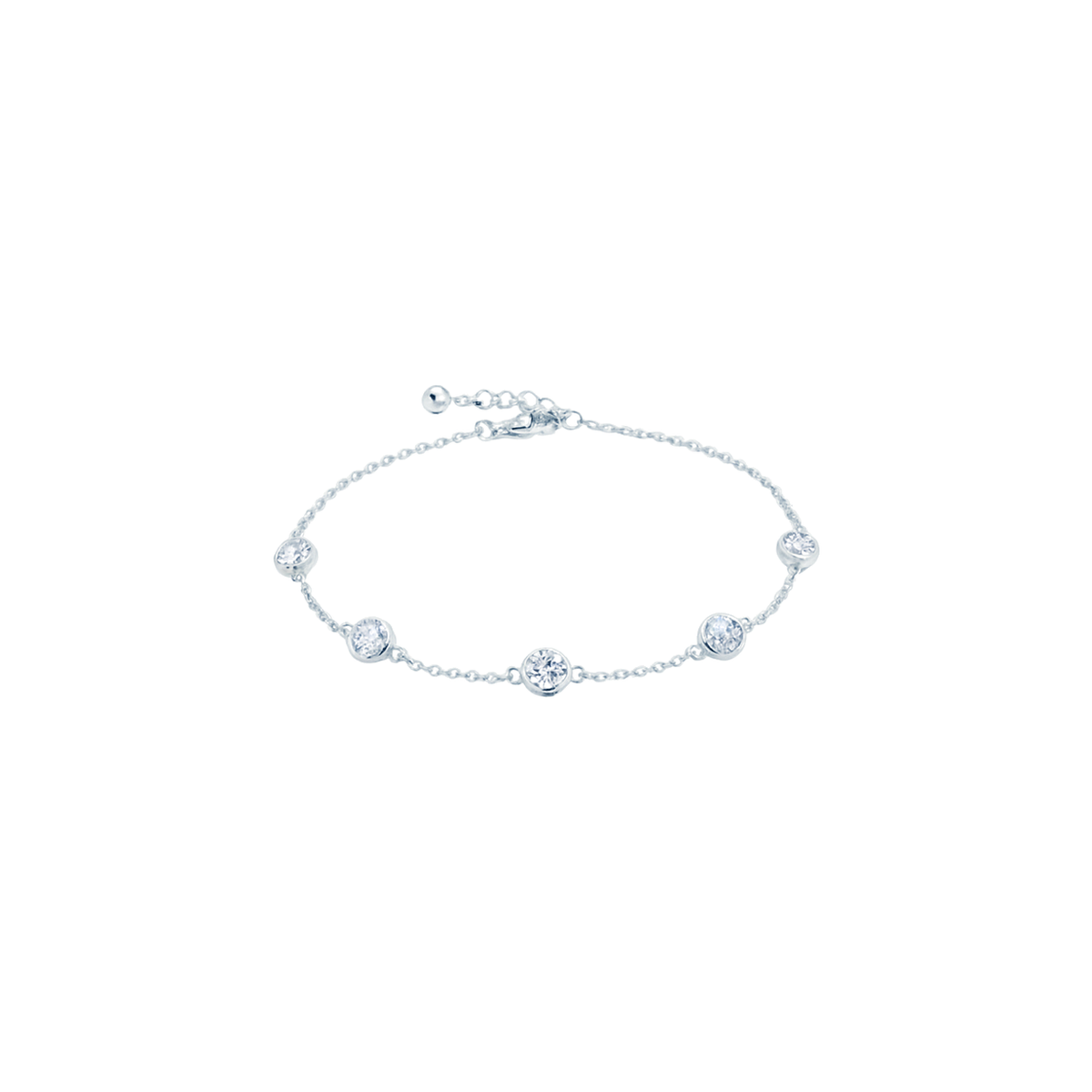 Pulsera de Plata 925 con Moissanita – foto de producto