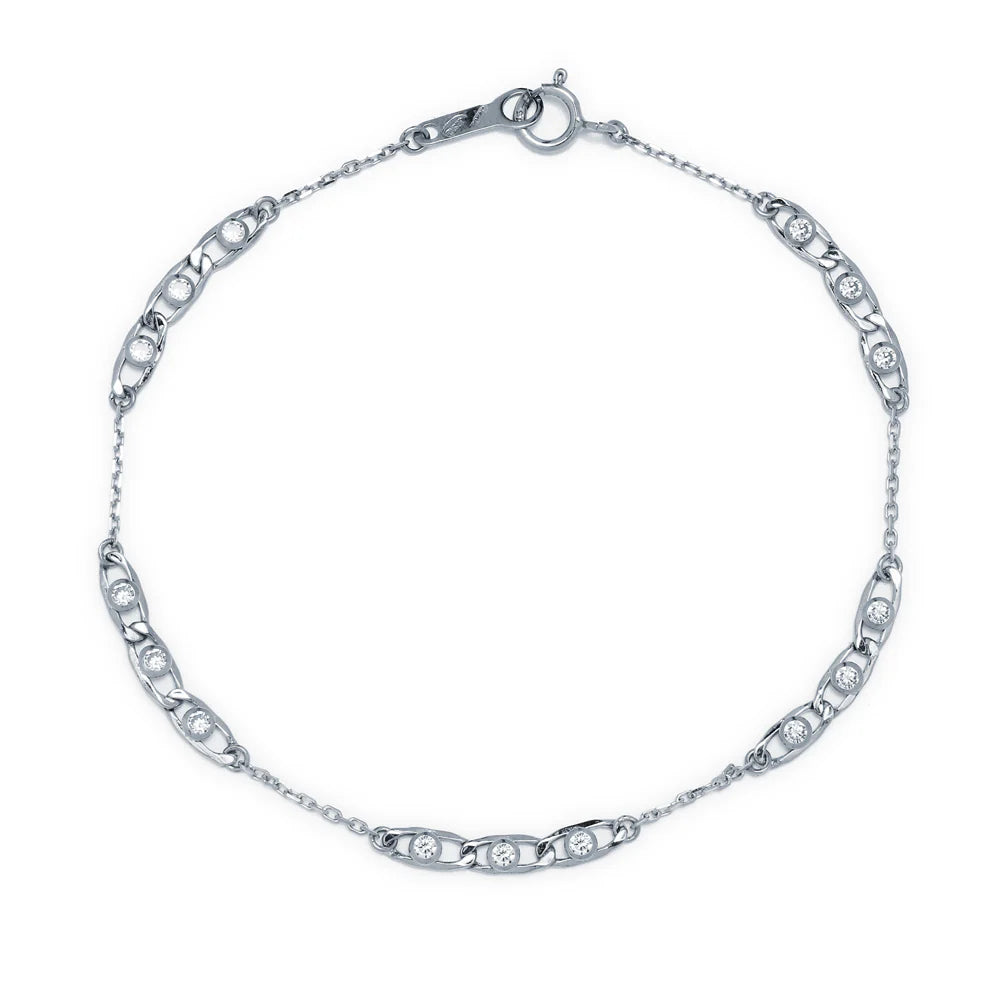 Pulsera Bocelada de Oro 9K