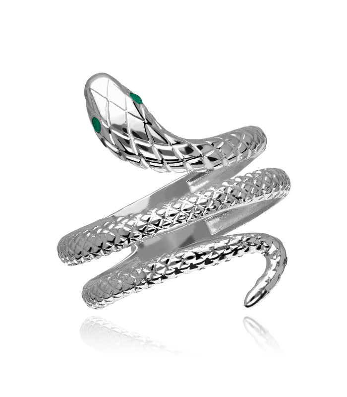 Anillo Serpiente Oro