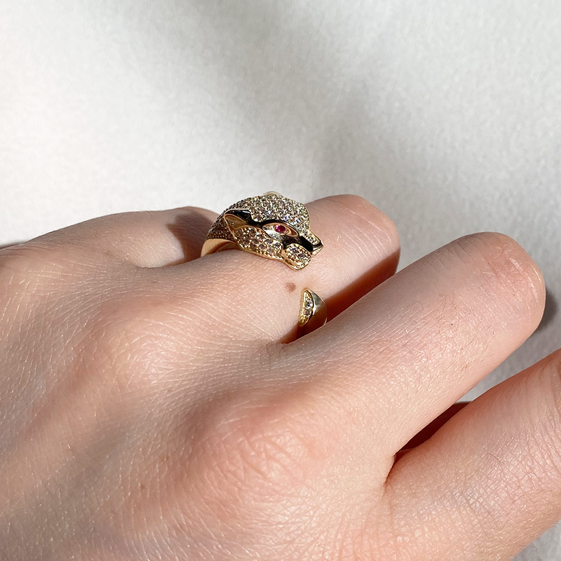 Anillo Tiger Oro