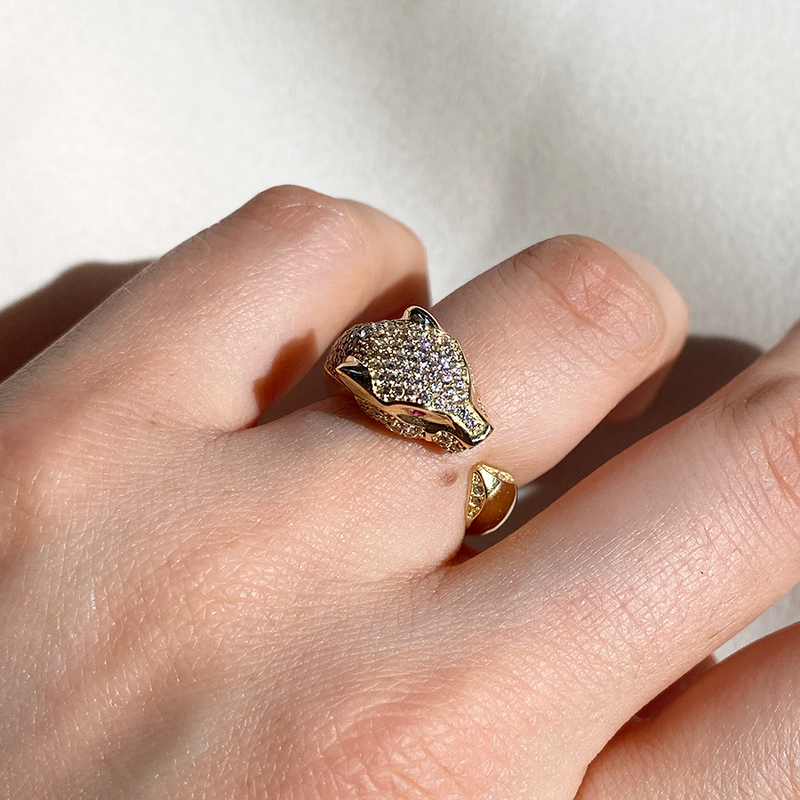 Anillo Tiger Oro