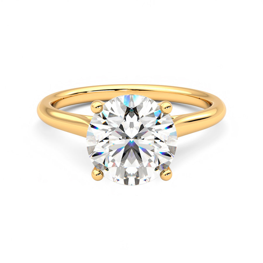 Anillo Eclat Diamante y Oro 18k