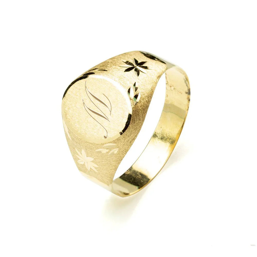 Anillo de Oro 18K para Cadete Personalizado