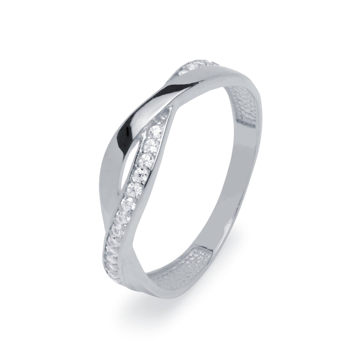 Anillo Bandas de Oro 9K con Mensaje Grabado