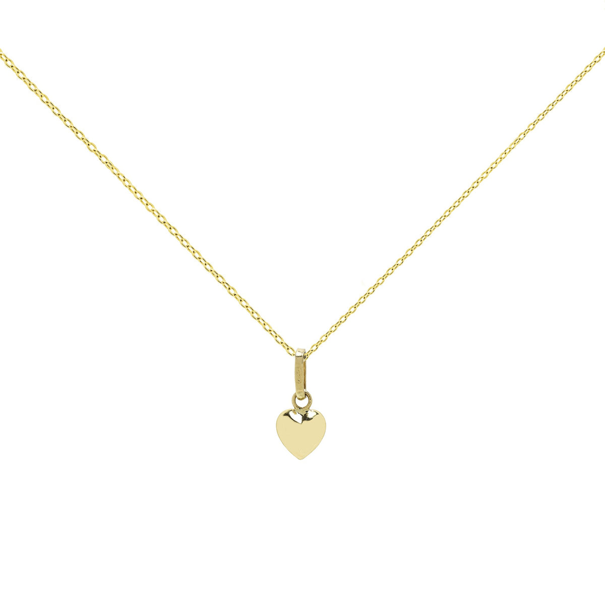 Colgante Corazón de Oro 9K Personalizado