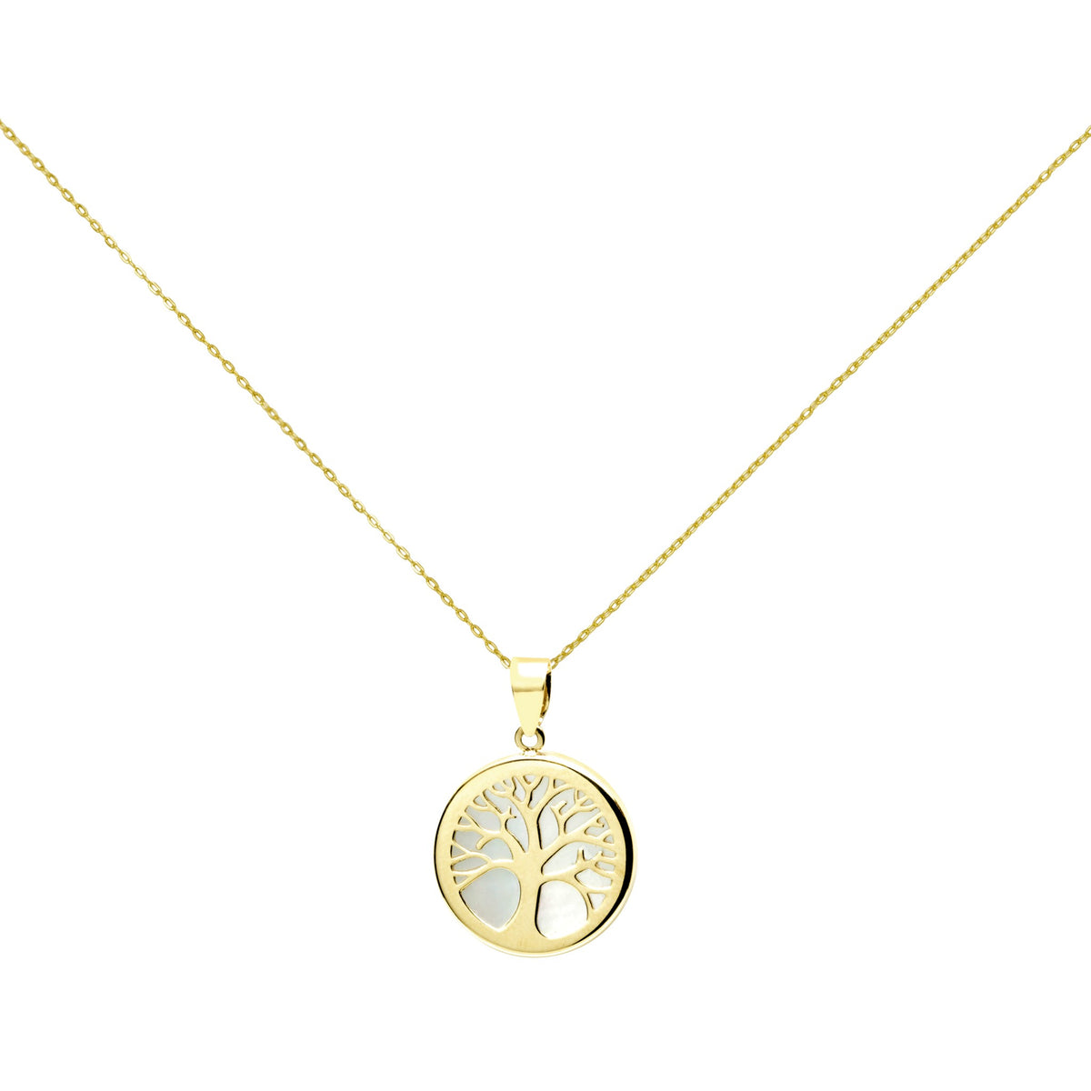 Colgante Árbol de la Vida de Oro 9K Personalizado