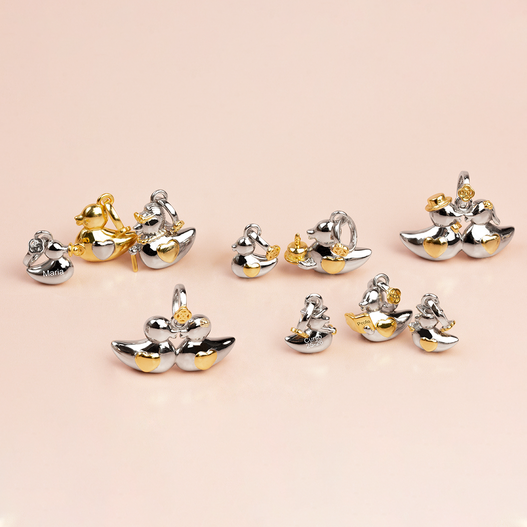 Colgante Patito Profe Personalizable