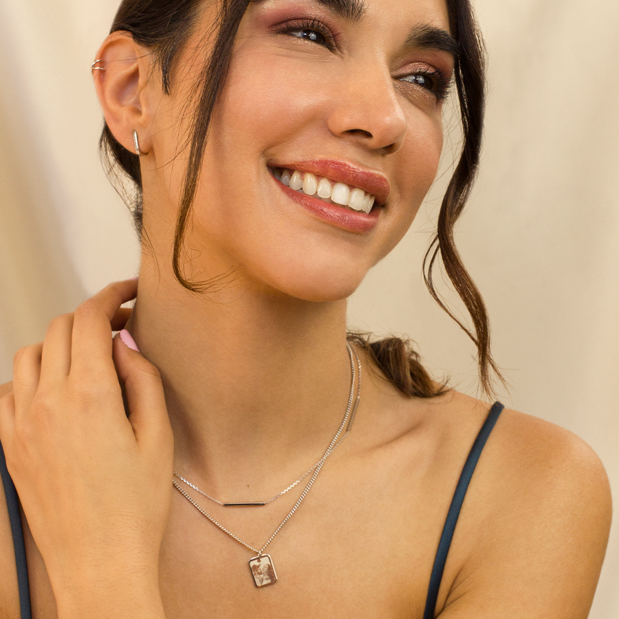 Collar Personalizable Medalla Trendy
