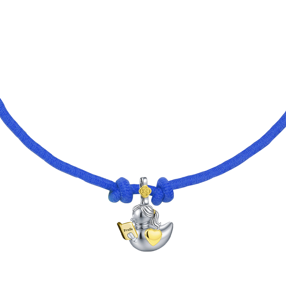 Collar elástico Patitos de Plata 925