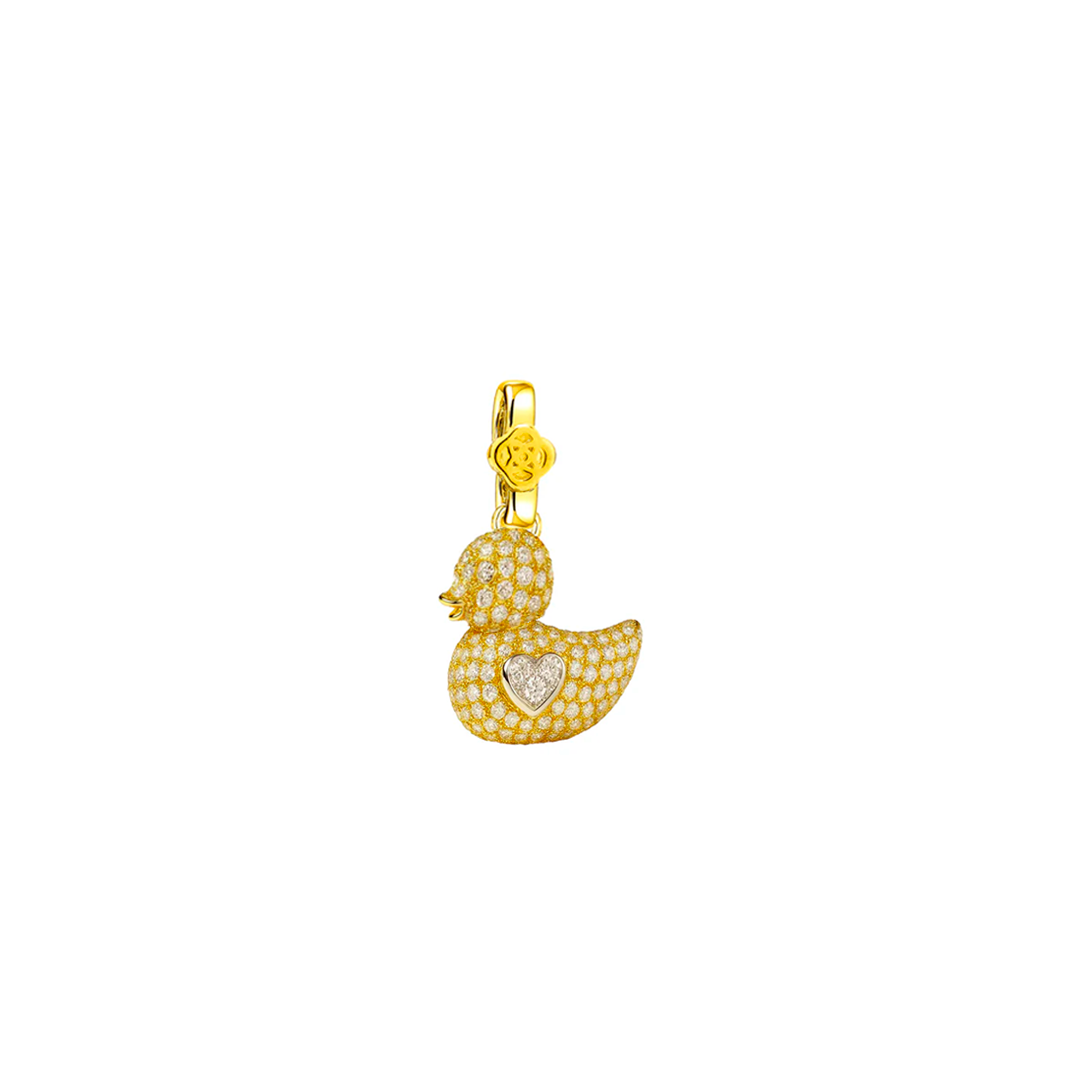 Collar Patito Pavé Personalizable